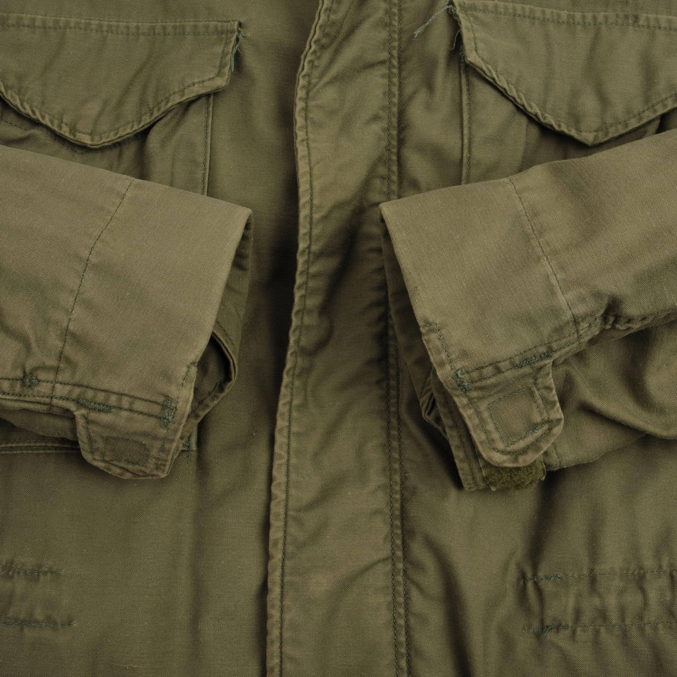 VINTAGE US ARMY M-1965 M65 FIELD JACKET 1973 VIETNAM WAR  SIZE SMALL REGULAR