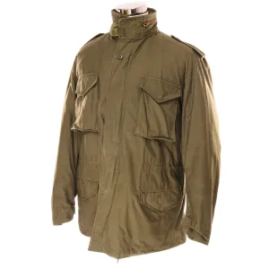 VINTAGE US ARMY M-1965 M65 FIELD JACKET 1976 SIZE LARGE LONG