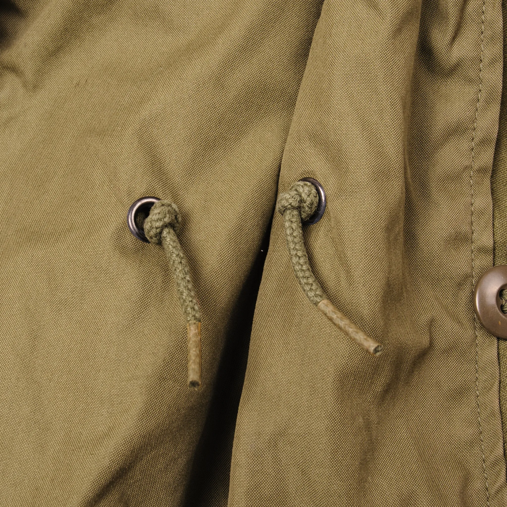 VINTAGE US ARMY M-1965 M65 FIELD JACKET 1976 SIZE LARGE LONG