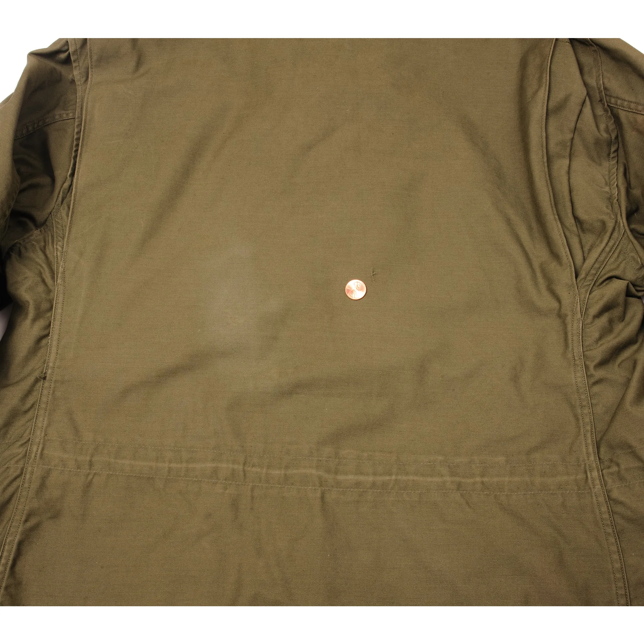 VINTAGE US ARMY M-1965 M65 FIELD JACKET 1976 SIZE LARGE LONG
