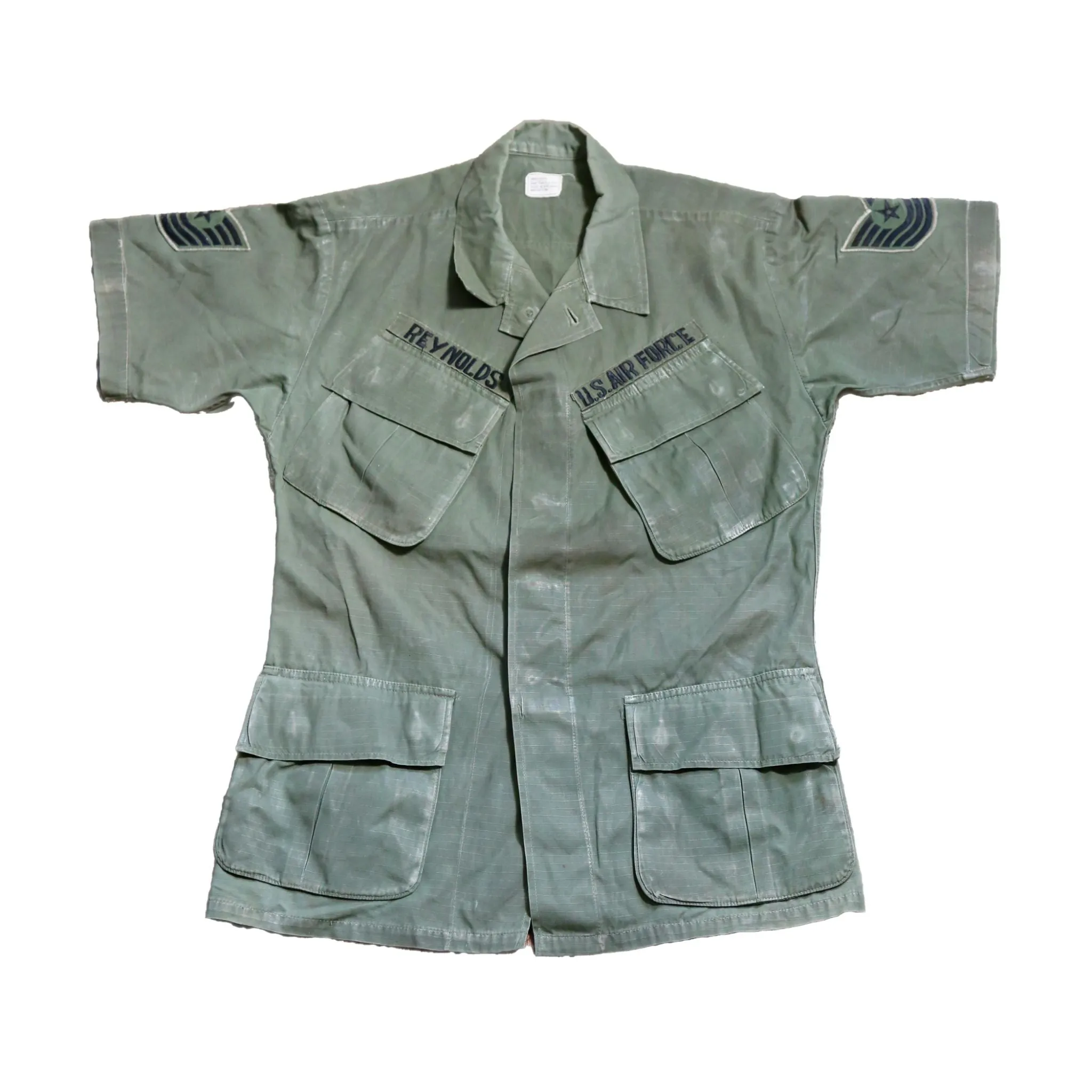 Vintage Vietnam 1969 USAF Short Sleeve Jungle Jacket