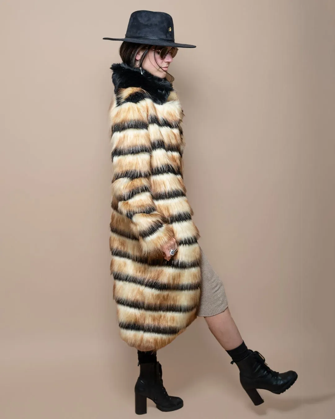 Women's Long Faux Fur Coat | Gazelle