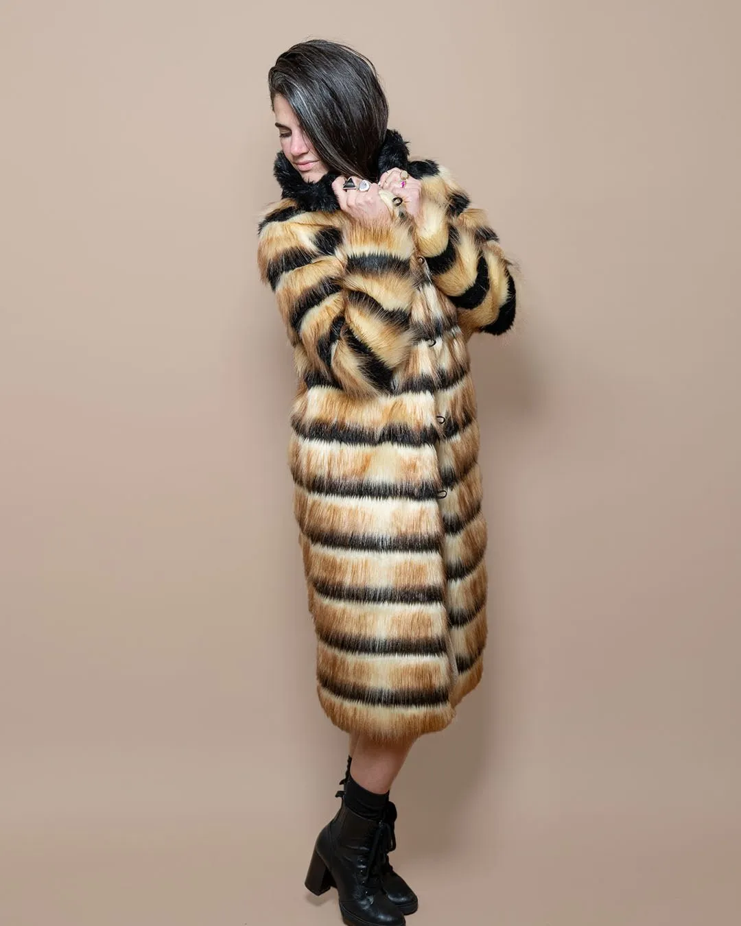Women's Long Faux Fur Coat | Gazelle